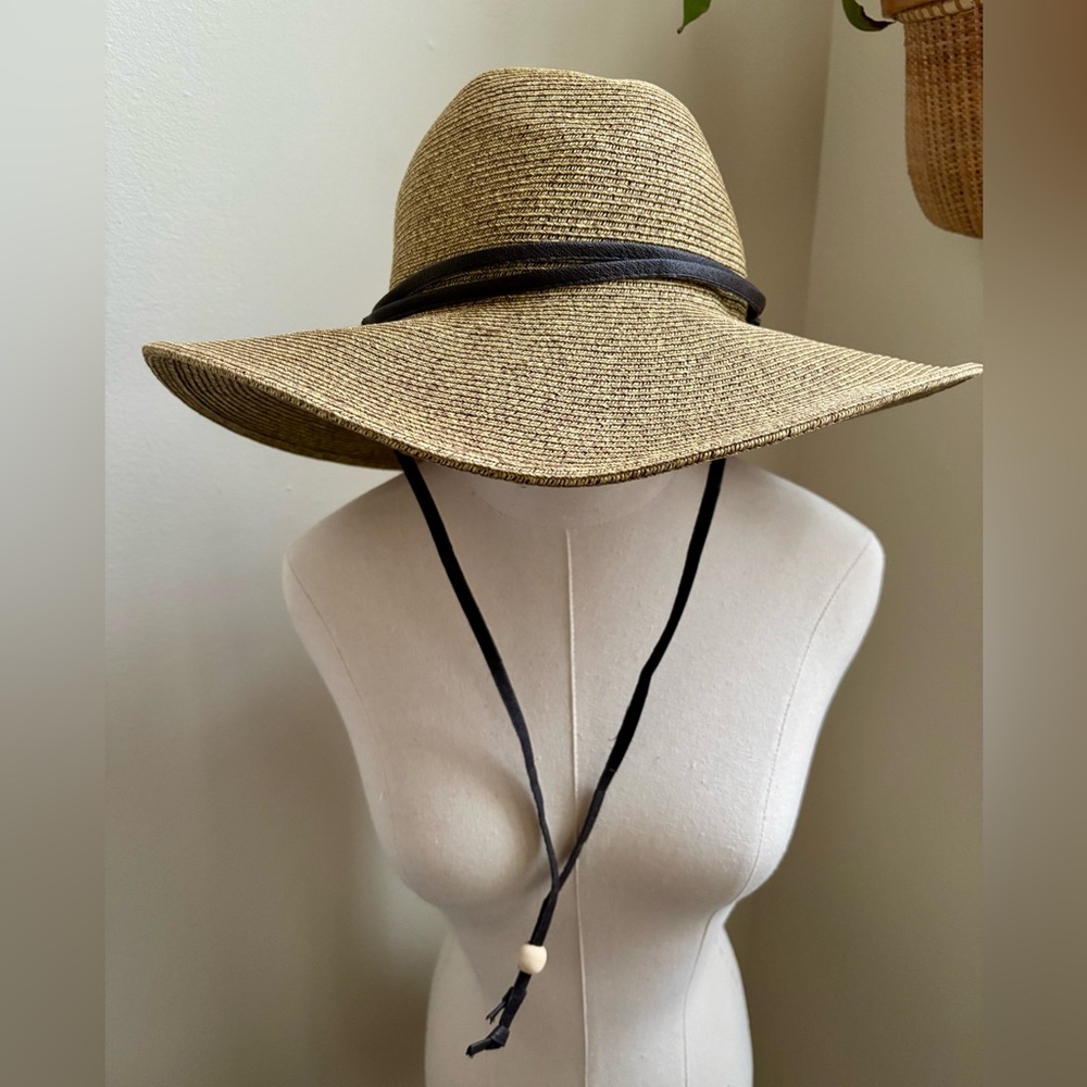 San Diego Hat Company Tan Wide Brim Hat